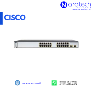 Cisco 3750 WS C3750 24T S Catalyst Naratech Indonesia